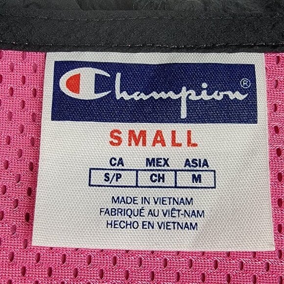 Champion Mens Packable Manorak Colorblock Windbreaker Jacket Size Small Pullover - Picture 12 of 16